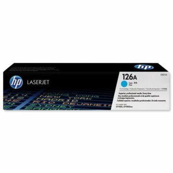 Hewlett Packard Laser Toner Cartridge HP Cyan 126A CE311A