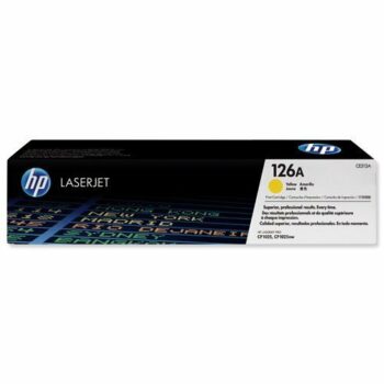 Hewlett Packard Laser Toner Cartridge HP Yellow 126A CE312A