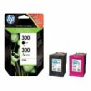 HP 300 Black & Tri-Colour Ink Cartridges CN637EE - Pack 2