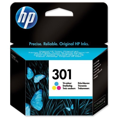 HP 301 Tri-Colour Ink Cartridge CH562EE