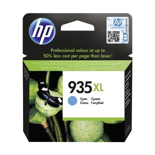 HP 935XL Cyan Ink Cartridge C2P24AE