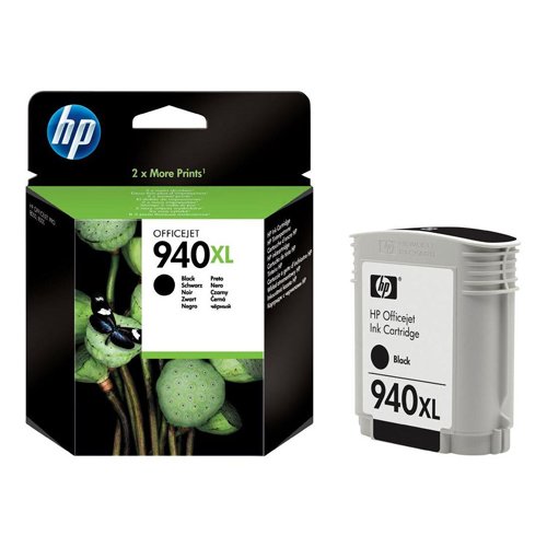 HP 940XL Black Ink Cartridge C4906AE