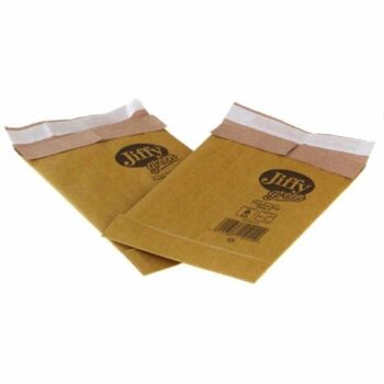 Jiffy Green Padded Bag Size 0 Envelopes C/0 Brown JPB-0 - Pack 200