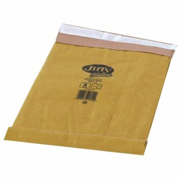 Jiffy Green Padded Bag Size 3 Envelopes F/3 Brown JPB-3 - Pack 100