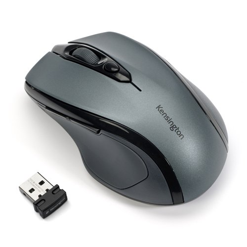 Kensington Pro Fit Mid-Size Wireless Mouse Graphite Grey K72423WW