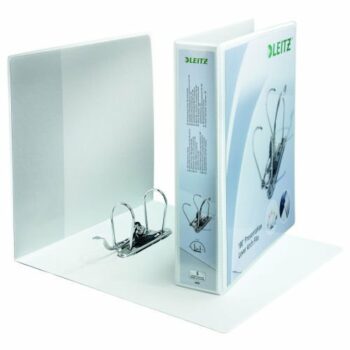 Leitz Presentation Lever Arch Files White A4 42250001 - Pack 10