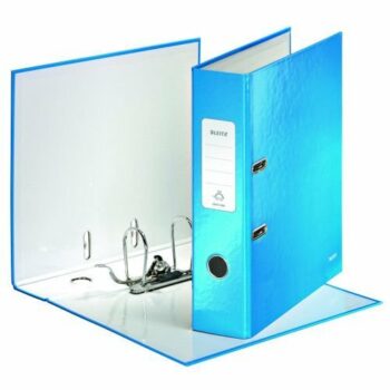 Leitz WOW Lever Arch Files Blue A4 10050036 - Pack 10