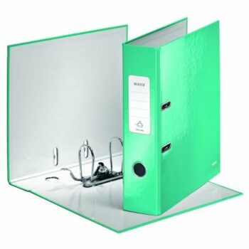 Leitz WOW Lever Arch Files Ice Blue A4 10050051 - Pack 10