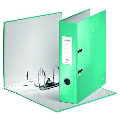 Leitz WOW Lever Arch Files Ice Blue A4 10050051 - Pack 10