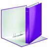 Leitz WOW Ring Binders Purple A4 42410062 - Pack 10