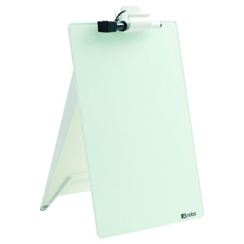 Discover the Nobo Glassboard Easel measuring 216x297mm perfect for presentations and brainstorming sessions. This stylish and functional easel features a sleek glass surface that enhances any workspace.