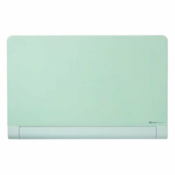 Shop the Nobo Rounded Glassboard measuring 1900x1000mm perfect for modern offices and creative spaces. This 85" widescreen whiteboard offers a sleek design and durable surface for all your presentation needs.