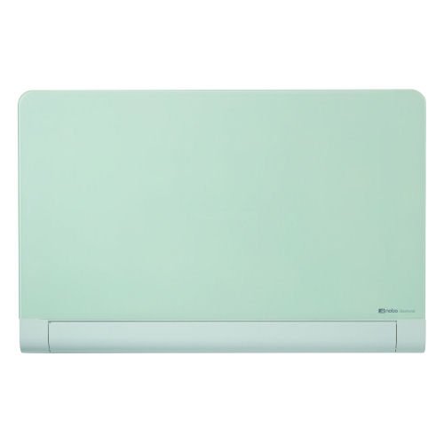 Shop the Nobo Rounded Glassboard measuring 1900x1000mm perfect for modern offices and creative spaces. This 85" widescreen whiteboard offers a sleek design and durable surface for all your presentation needs.