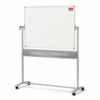 Discover the Nobo Classic Steel Mobile Board measuring 1200x900mm perfect for presentations and brainstorming sessions. This versatile whiteboard features a sturdy mobile design making it ideal for any office or classroom setting.