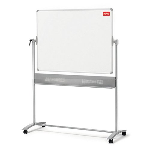 Discover the Nobo Classic Steel Mobile Board measuring 1200x900mm perfect for presentations and brainstorming sessions. This versatile whiteboard features a sturdy mobile design making it ideal for any office or classroom setting.
