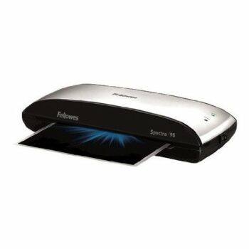 Enhance your document protection with the Fellowes Spectra A4 Laminator 5737901 designed for professional-quality lamination of A4-sized documents. Perfect for home or office use this user-friendly laminator ensures clear durable results for all your important papers.