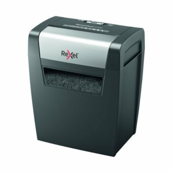Discover the Rexel Momentum X308 Cross Cut P3 Shredder (2104570) designed for efficient document destruction with a P3 security level perfect for home or office use. This reliable shredder ensures your sensitive information is securely disposed of providing peace of mind.