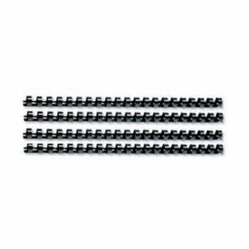 Shop Fellowes 16mm Black Binding Combs perfect for creating professional-looking documents. This pack of 100 is ideal for all your binding needs ensuring durability and a sleek finish.