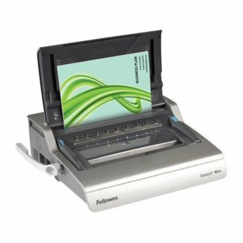 Discover the Fellowes Galaxy-E Electric Wire Binder 5622501 designed for effortless binding of documents with a professional finish. This efficient wire binding machine is perfect for creating polished presentations and reports.