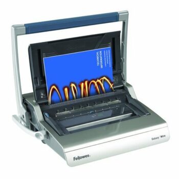 Discover the Fellowes Galaxy Wire Binder 5622401 designed for professional-quality binding with a sleek finish. Perfect for creating polished presentations and reports this wire binder ensures your documents are securely bound and look impressive.