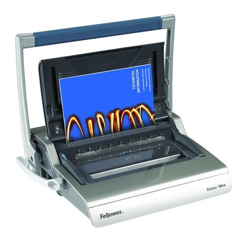 Discover the Fellowes Galaxy Wire Binder 5622401 designed for professional-quality binding with a sleek finish. Perfect for creating polished presentations and reports this wire binder ensures your documents are securely bound and look impressive.