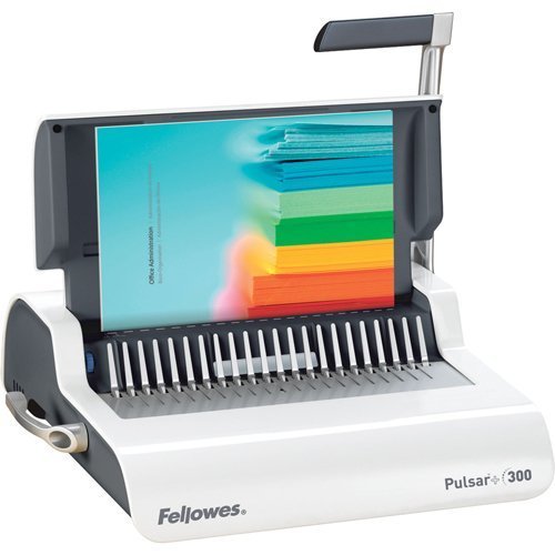Discover the Fellowes Pulsar+ 300 Comb Binder 5627601 perfect for creating professional-looking bound documents with ease. This user-friendly comb binder features a sleek design and efficient binding capabilities ideal for home or office use.