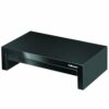 Enhance your workspace with the Fellowes Designer Suites Monitor Riser 8038101 designed to elevate your monitor for improved ergonomics and comfort. This stylish riser not only optimises your screen height but also adds a touch of elegance to your office decor.