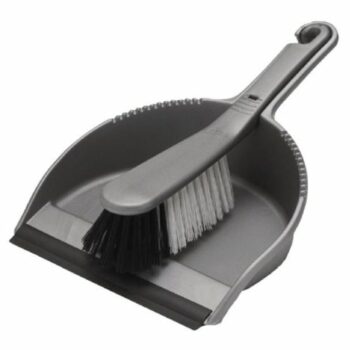 Shop the Addis Dustpan & Soft Brush Set in a stylish metallic finish perfect for efficient cleaning and modern home aesthetics. This durable set combines functionality with a sleek design making tidying up a breeze.