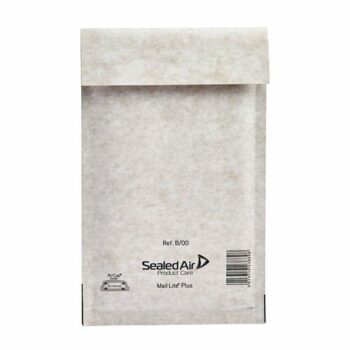 Shop our Mail Lite White B/00 Bubble Bag Lined Envelopes measuring 120x210mm available in a convenient pack of 100. Perfect for secure mailing and protection of your items.