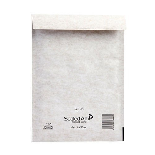 Shop our Mail Lite White D/1 Bubble Bag Lined Envelopes measuring 180x260mm perfect for secure shipping. Available in a convenient pack of 100 these envelopes provide excellent protection for your items.