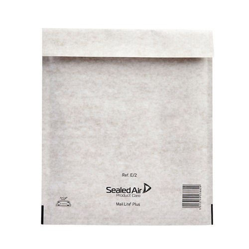 Shop our Mail Lite White E/2 Bubble Bag Lined Envelopes measuring 220x260mm perfect for secure shipping. Available in a convenient pack of 100 these envelopes provide excellent protection for your items.