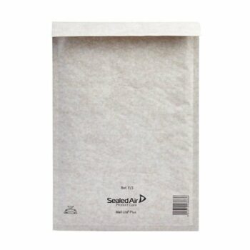 Shop our Mail Lite White F/3 Bubble Bag Lined Envelopes measuring 220x330mm perfect for secure shipping. Available in a convenient pack of 50 these envelopes provide excellent protection for your items.