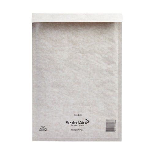 Shop our Mail Lite White F/3 Bubble Bag Lined Envelopes measuring 220x330mm perfect for secure shipping. Available in a convenient pack of 50 these envelopes provide excellent protection for your items.