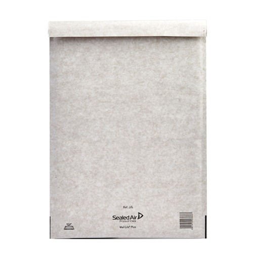 Shop our Mail Lite White J/6 Bubble Bag Lined Envelopes measuring 300x440mm perfect for secure shipping. Available in a convenient pack of 50 these envelopes provide excellent protection for your items.