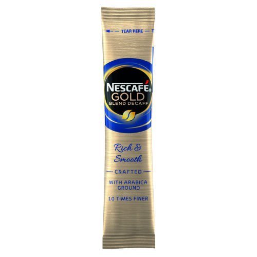 Nescafe Gold Blend Decaffeinated Coffee Sachets - Pack 200