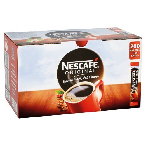 Nescafe Original Coffee Granules Sachets - Pack 200