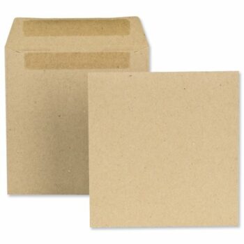 New Guardian Wage Envelopes Press Seal Plain Manilla 108x102mm - Pack 1000