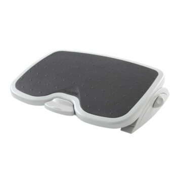 Enhance your comfort with the Kensington SoleMate Plus Footrest 56146 designed to promote better posture and reduce fatigue during long hours of sitting. This ergonomic footrest features adjustable height and a non-slip surface for optimal support.