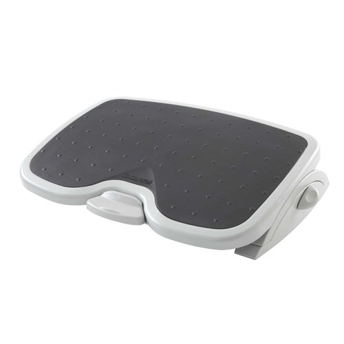 Enhance your comfort with the Kensington SoleMate Plus Footrest 56146 designed to promote better posture and reduce fatigue during long hours of sitting. This ergonomic footrest features adjustable height and a non-slip surface for optimal support.