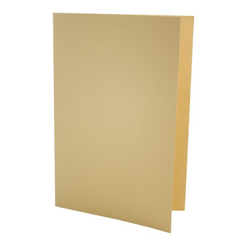 Shop our Guildhall Square Cut Folders in vibrant yellow crafted from durable 315gsm paper. Perfect for organising documents this pack of 100 folders is ideal for both home and office use.
