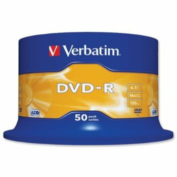 Verbatim DVD-R 16x Spindle - Pack 50 43548
