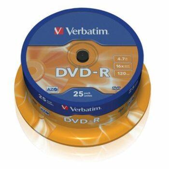 Verbatim DVD-R 16x Spindle - Pack 25 43522