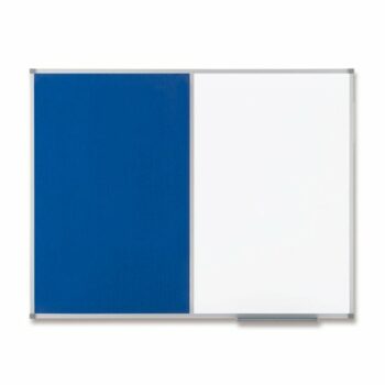 Nobo Combination Board 1200x900 Magnetic Drywipe and Felt 1902258
