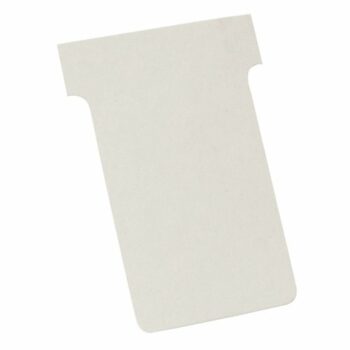 Nobo T-Cards Size 2 White A50 - Pack 100 2002002