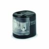 Discover the Rapesco PS12-USB Pencil Sharpener in sleek black model 1449 designed for efficient sharpening with a modern USB power option perfect for home or office use.