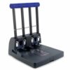 Rapesco P4400 Heavy Duty 4-Hole Punch - Effortlessly punches through up to 150 sheets perfect for creating professional documents with precision and ease.
