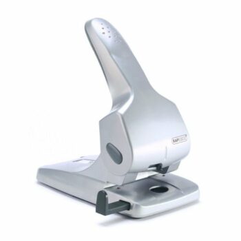 Shop the Rapesco Zero 65 Heavy Duty 2-Hole Punch in sleek silver designed to effortlessly punch through up to 65 sheets of paper perfect for all your office needs.