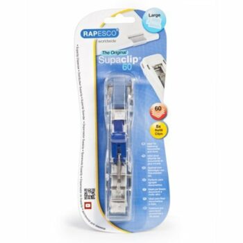 Discover the Rapesco Supaclip 60 Dispenser RC6008SS a sleek and efficient solution for organising documents with ease. Perfect for both home and office use this stylish dispenser ensures your papers are securely clipped and easily accessible.
