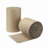 High-quality recycled corrugated paper roll measuring 65cm wide and 75m long perfect for packaging and protective wrapping. Eco-friendly single-faced design ideal for sustainable shipping solutions.