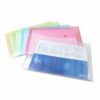 Shop the Rapesco Popper Wallets in a delightful pastel assortment perfect for organising your documents in style. This pack of 5 foolscap wallets is ideal for both home and office use.